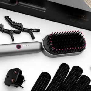 Pretty ionic Brush silver- فرشاة الشعر الأيونية بريتي سيلفر
